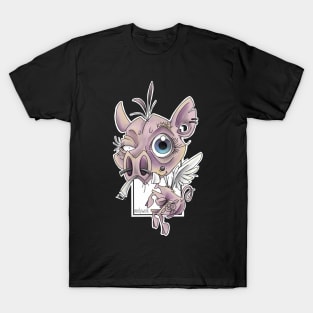 kosher flying pig.color T-Shirt